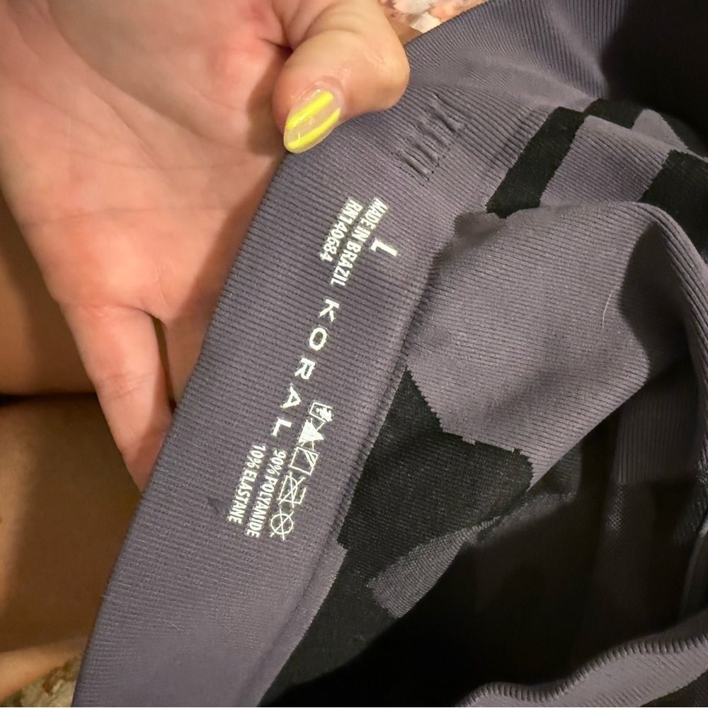 Koral Grey Camo‎ Sports Bra NWT - Picture 6 of 6